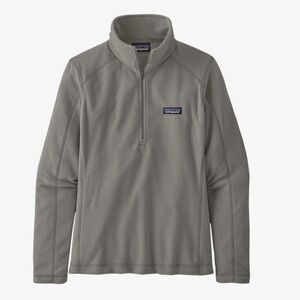 Patagonia Women's Micro D® 1/4-Zip Fleece - Medium - Grey